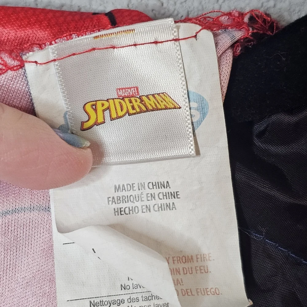 Marvel Spider-Man Costume Youth Boys Small Jazwares Padded Suit Superhero Outfit